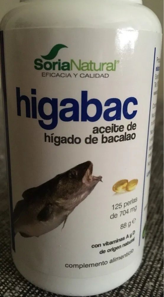 Higabac aceite de higado de bacalao