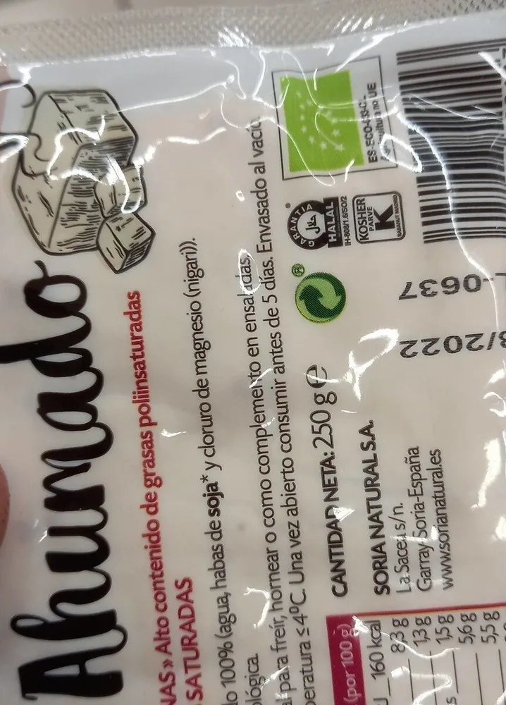 Tofu Ahumado