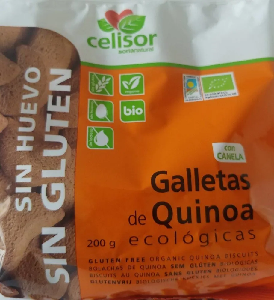 Galletas de quinoa ecológicas