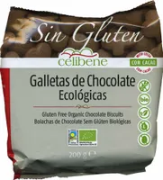 Galletas de chocolate ecológicas sin gluten