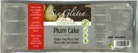 Plum cake sin gluten
