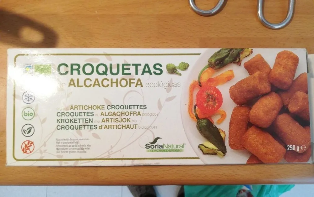 Croquetas de Alcachofa ecológicas