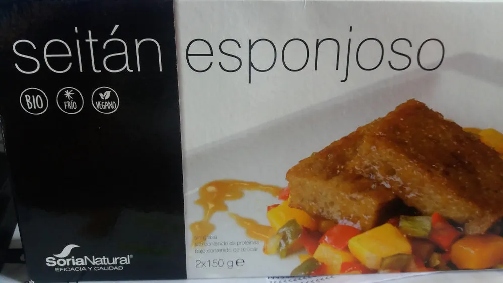 Seitan esponjoso