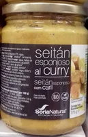 Seitán esponjoso al curry ecológico