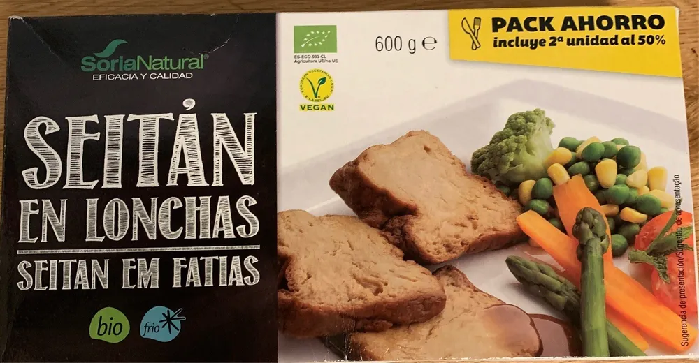 Seitan en lonchas