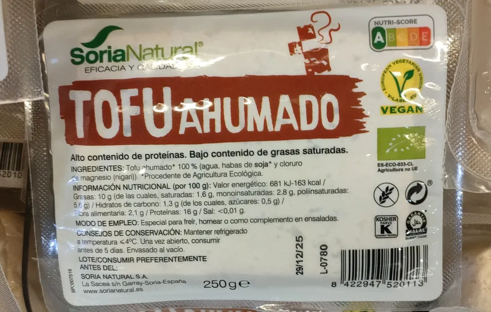 Tofu ahumado