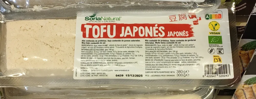 Tofu Japonés
