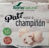 Paté vegetal de champiñón