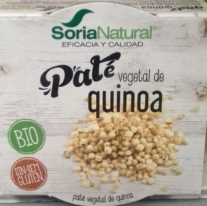 Paté vegetal de quinoa