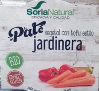 Paté vegetal con tofu estilo jardinera