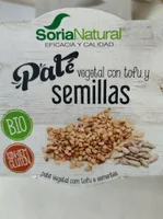 Paté vegetal con tofu y semillas