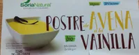 Postre de avena a la vainilla bio