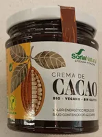 Crema Cacao Bio-Vegano-Sin gluten