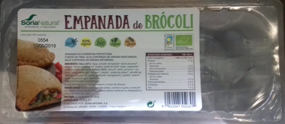 Empanada de brocoli