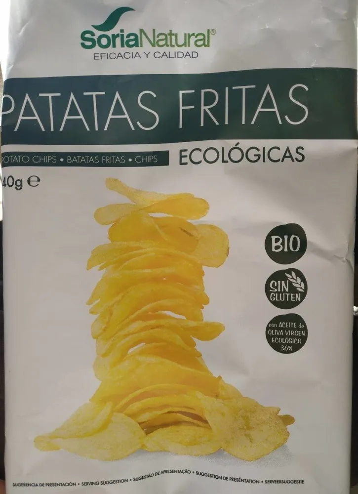Patatas fritas ecológicas