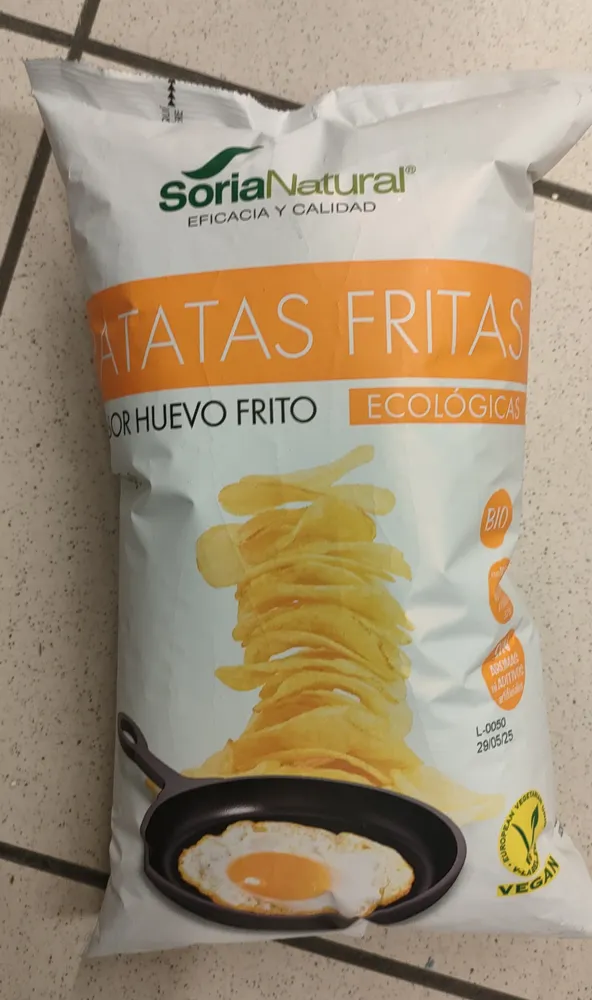 Patatas fritas ecológicas