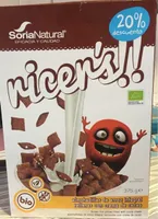 Ricer's!! Almohadillas arroz integral rellenas crema cacao