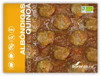 Albóndigas vegetales de quinoa en salsa de tomate
