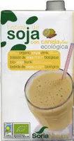 Bebida de soja ecológica con canela al limón