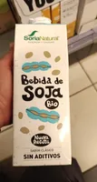 Bebida de soja orgánica ecológica