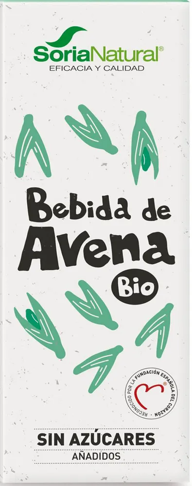 Bebida de avena bio