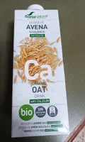 Bebida de avena ecológica con calcio