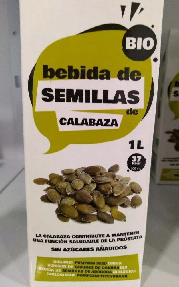 Bebida semillas calabaza