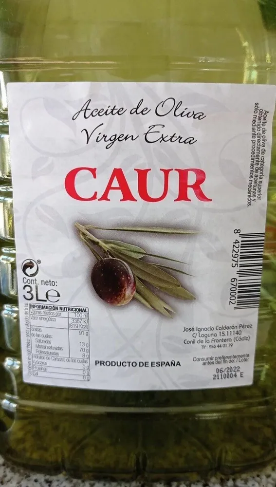 Aceite de oliva virgen extra