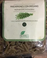 Macarrones con oregano de espelta ecologica