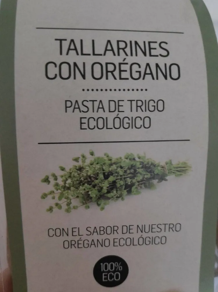 tallarines con orégano