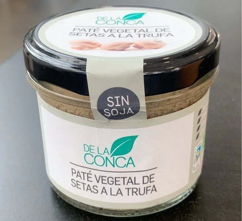 Paté vegetal de setas a la trufa
