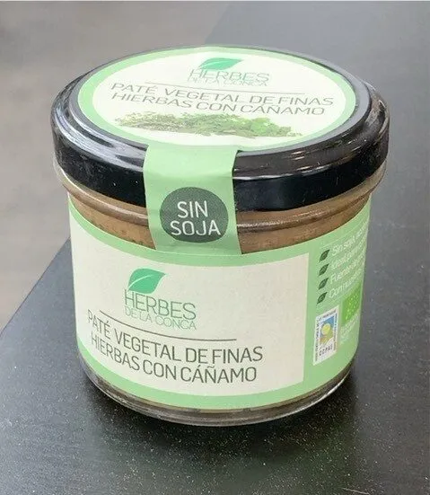 Paté Vegetal de Finas Hierbas con Cáñamo
