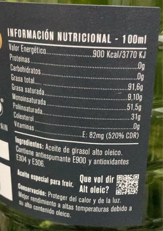 Aceite Girasol