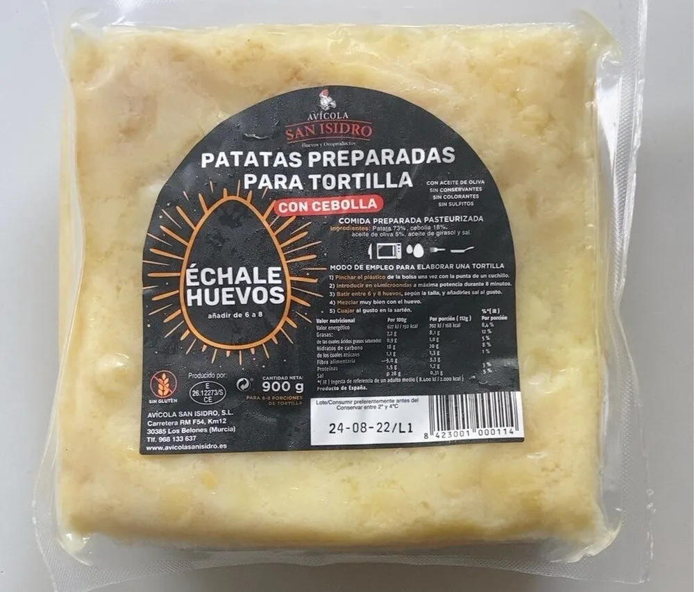 PATATAS PREPARADAS PARA TORTILLA