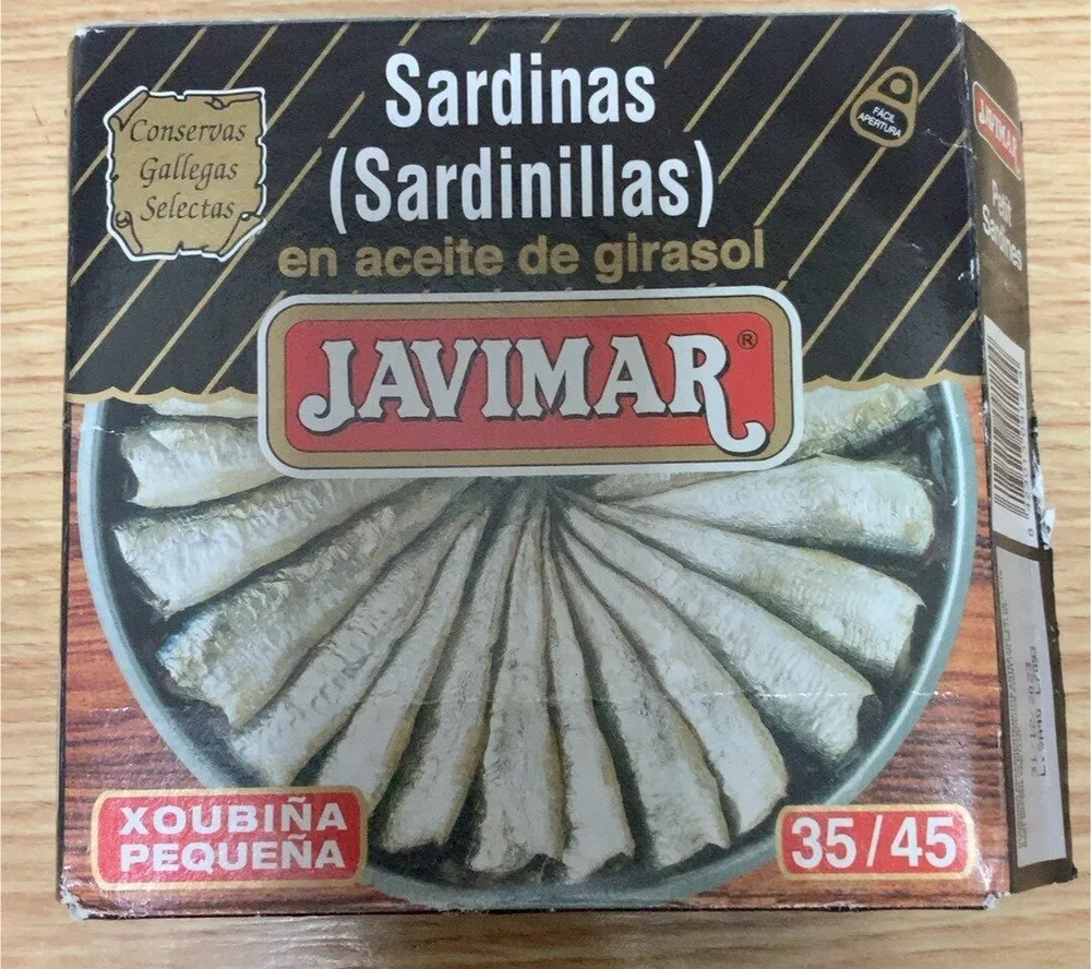 Sardinillas en aceite de girasol
