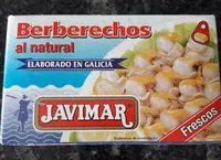 Berberechos al natural