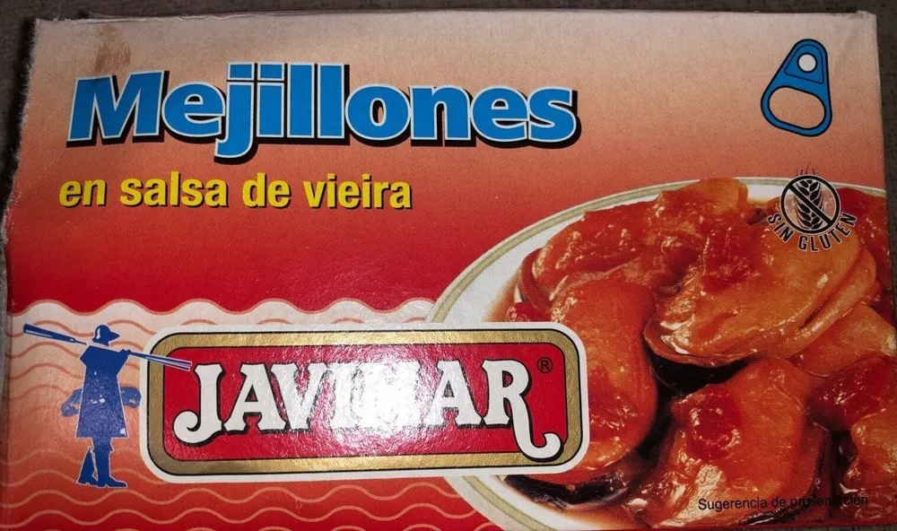 Mejillones en salsa de vieira