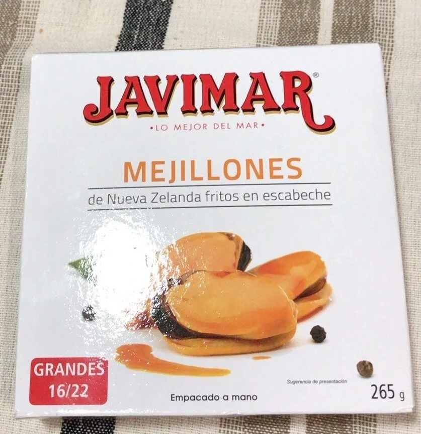 Mejillones fritos en escabeche