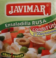 Ensaladilla rusa con atún y mayonesa
