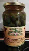 Aceitunas machacadas aliño de la abuela
