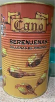Berenjenas rellenas de pimiento