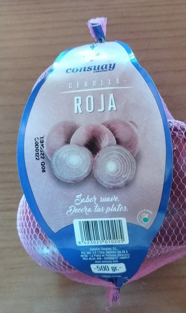 Cebolla roja