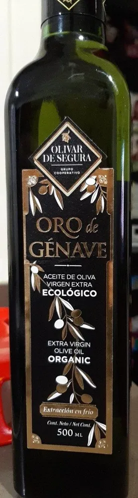 Aceite de oliva virgen extra ecológico