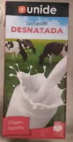 Leche desnatada