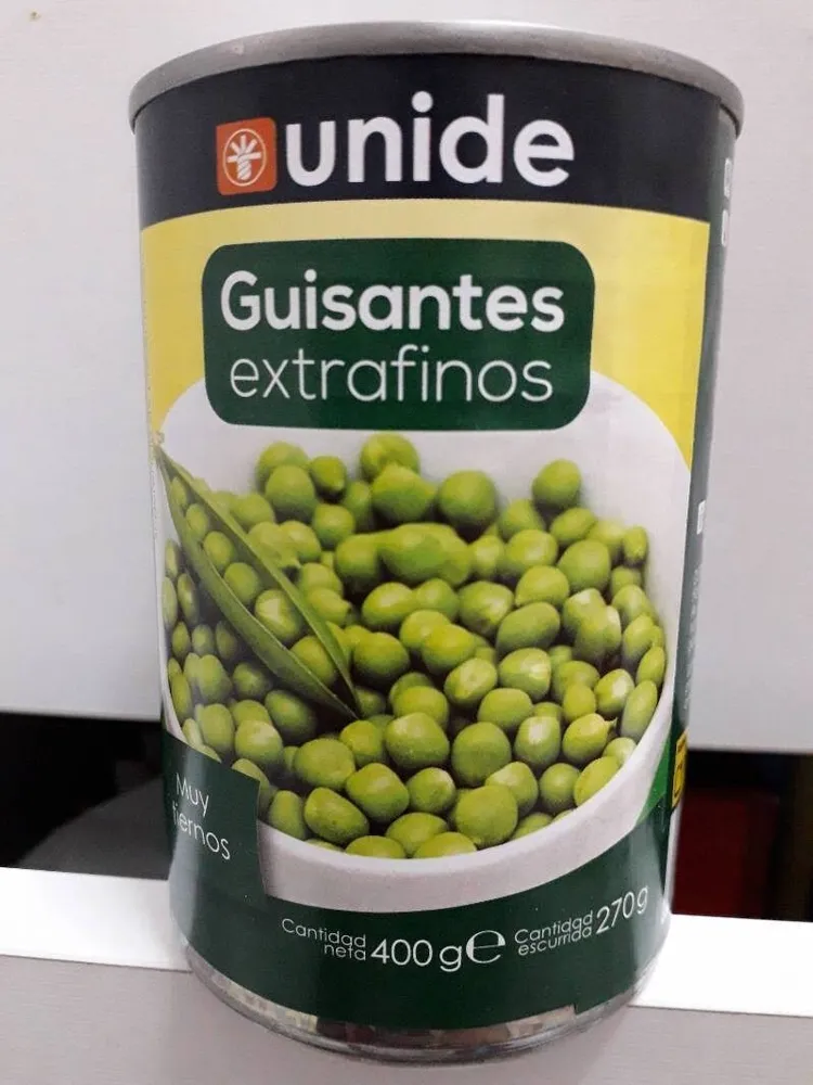 Guisantes extrafinos