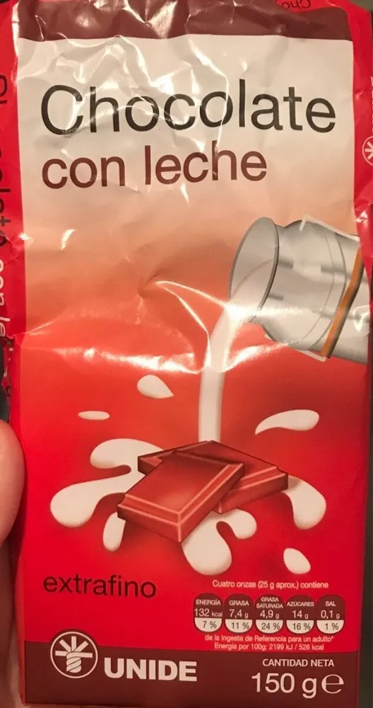 Chocolate con leche