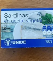 Sardinas en aceite vegetal