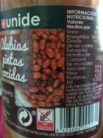 Alubias pintas cocidas