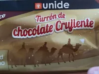 Turrón de chocolate crujiente