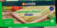 Esparragos blancos medio